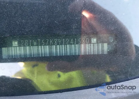 2009 Chevrolet Impala Lt из США, поврежденный, VIN 2G1WT57K891241580